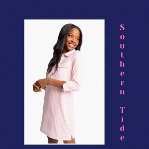 Southern Tide Jessica Gingham Performance Dress